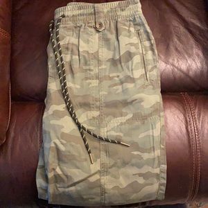 Camo Cargo Jogger Pants